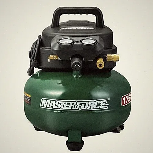 18" Steel 6 Gallon 175 PSI 1.5 HP Portable Electric Pancake Air Compressor