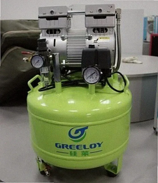 40L Dental Lab Medical Silent Quiet Oilless Air Compressor for Dental Chair Unit