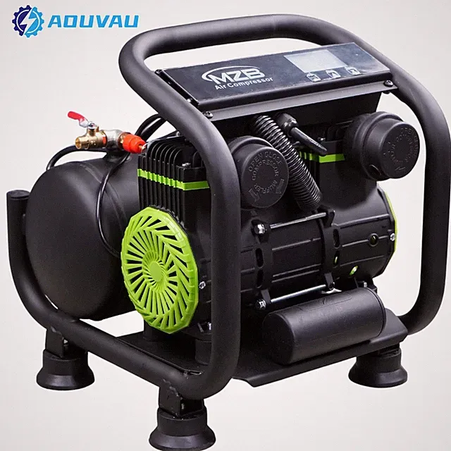 70dB Ultra Quiet Air Compressor 110V/60Hz MAX 115PSI 1.6 Gallon Steel Tanks