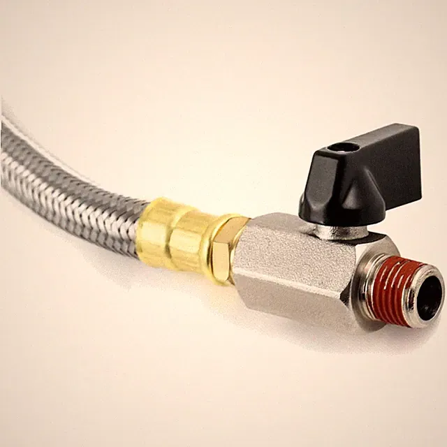 Air Compressor Tank Drain Kit with Hose and Adapter