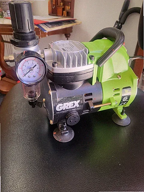 Grex AC1810-A 1/8 HP Portable Piston Compressor (120V)