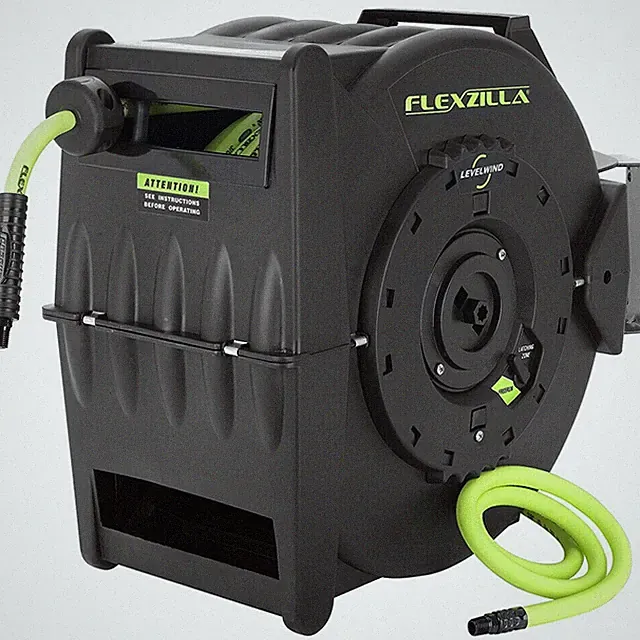 Legacy Flexzilla Retractable Air Hose Reel, 3/8" x 50' Brand New!