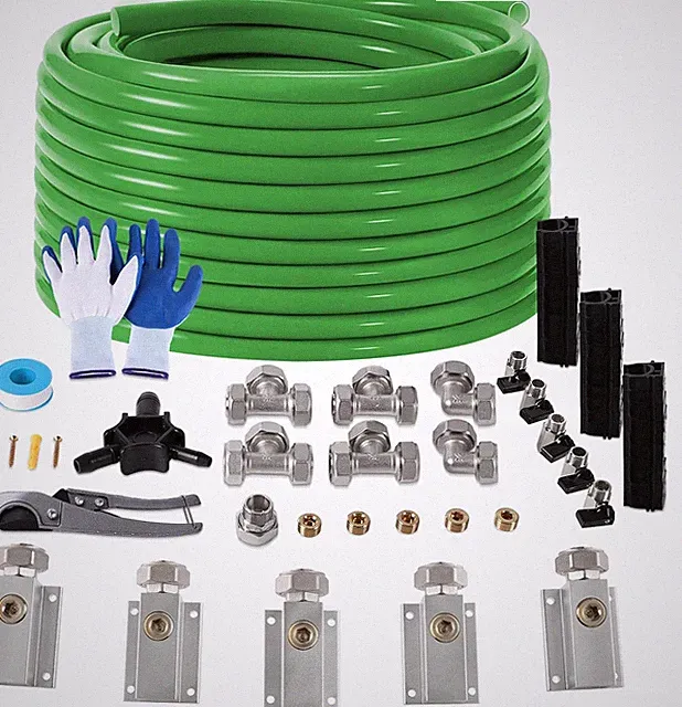 Shop Air Line Kit 3/4" × 100'&200'&300' Hdpe-Aluminum-Hdpe Air Tubing, Compresse