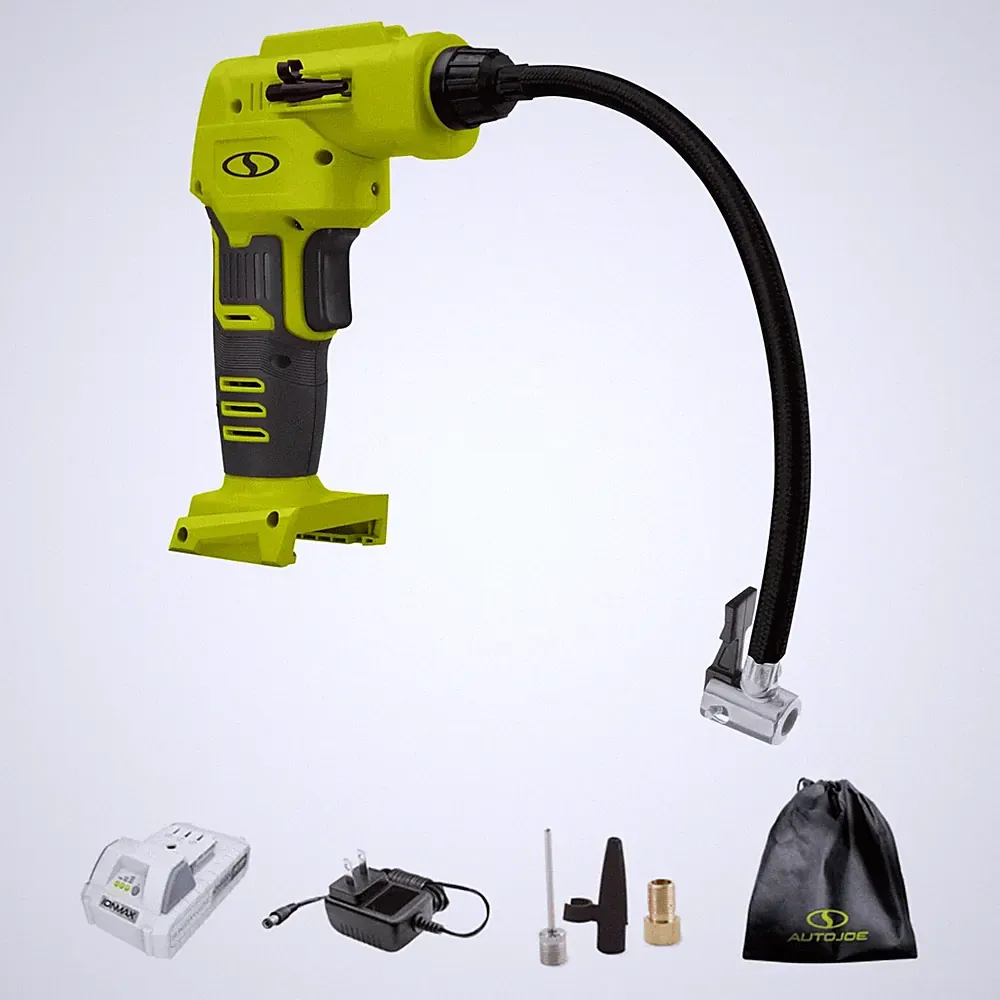 Sun Joe Auto Joe Portable Air Compressor Cordless Tire Inflate Pump, 24V-AJC-LTE